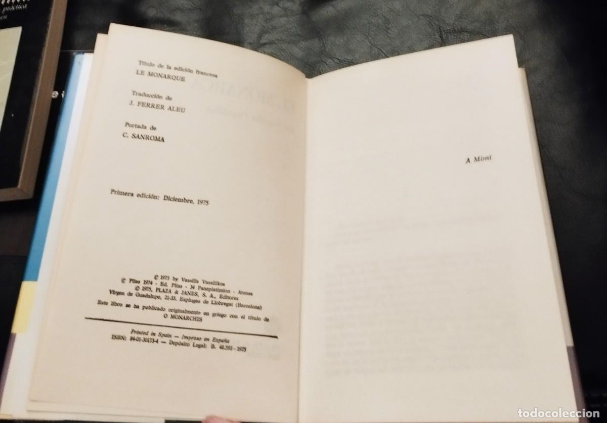 Libros de segunda mano: Libro El Monarca primera edici&oacute;n de 1975 - Foto 2