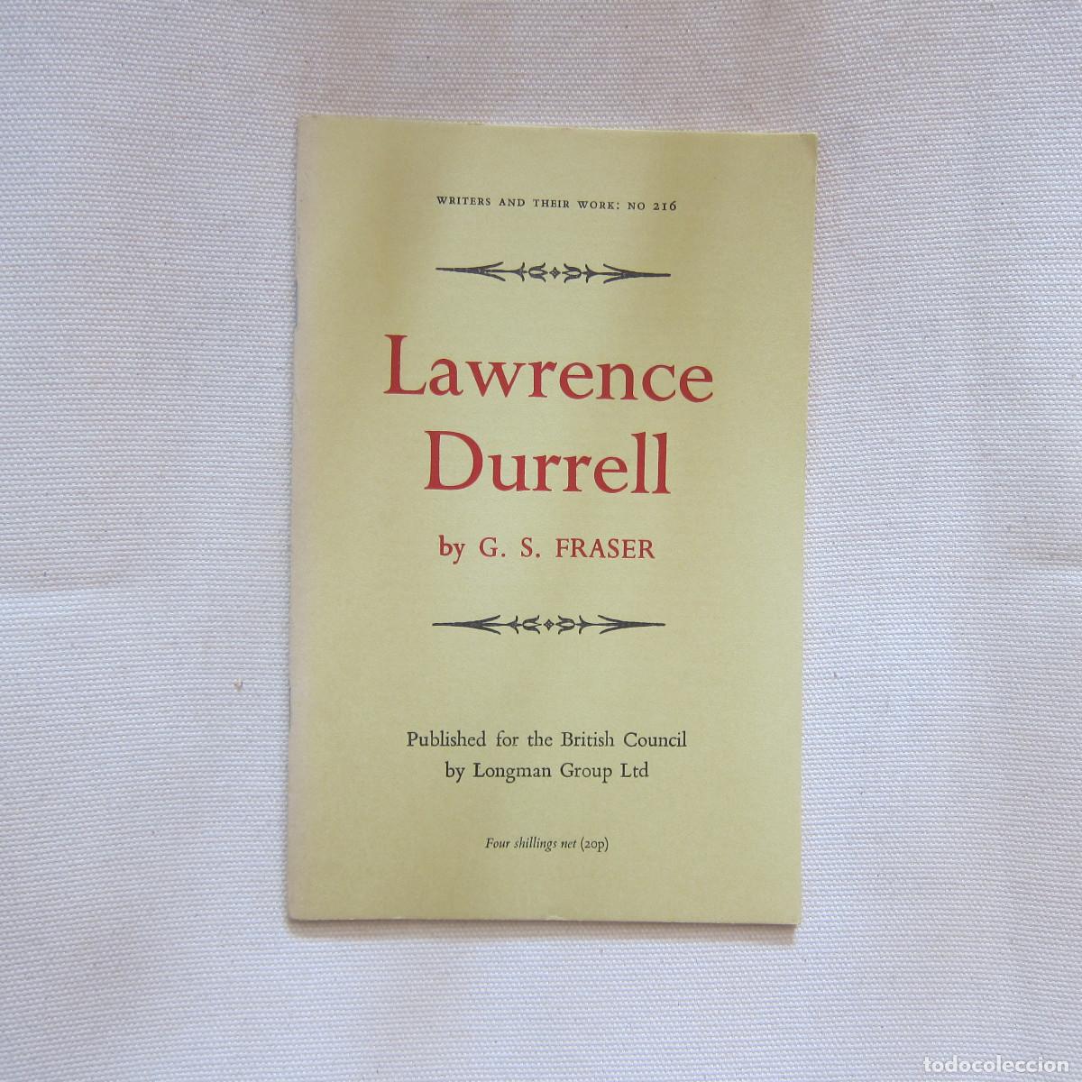 Libros de segunda mano: LAWRENCE DURRELL - G. S. FRASER (LONGMAN) - Foto 1