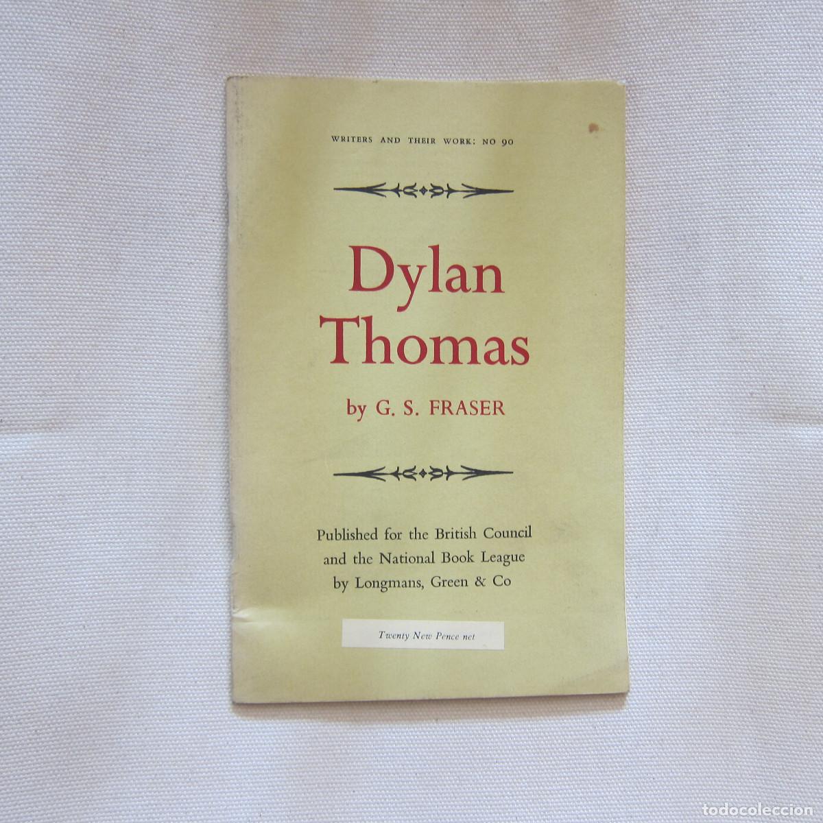 Libros de segunda mano: DYLAN THOMAS - G. S. FRASER (LONGMAN) - Foto 1