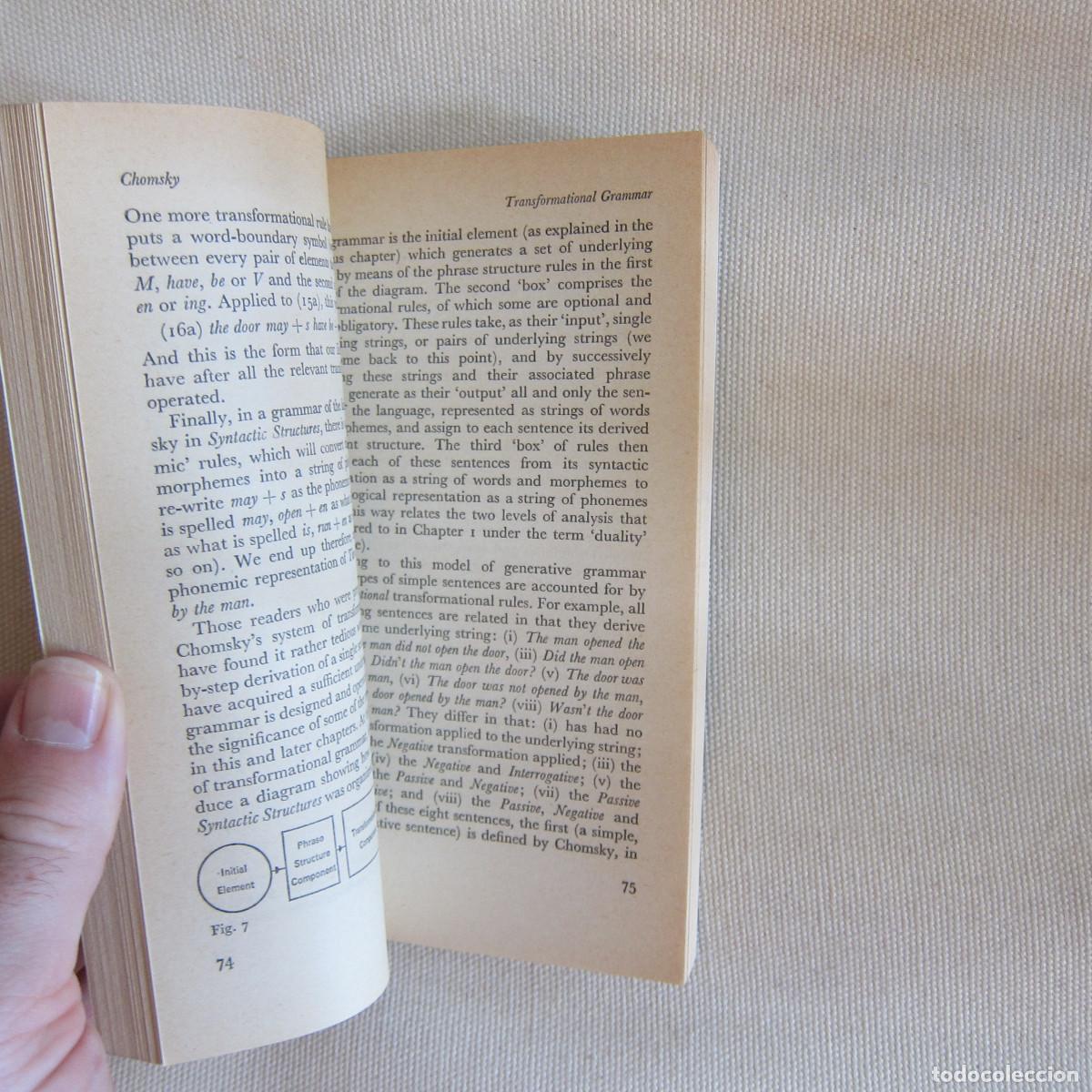 Libros de segunda mano: CHOMSKY - JOHN LYONS (FONTANA) - Foto 3