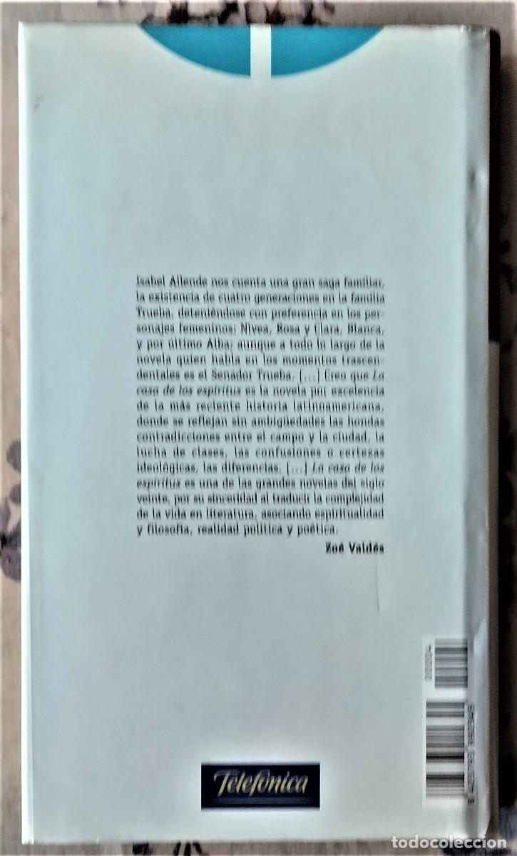 Libros de segunda mano: LA CASA DE LOS ESPIRITUS. DE ISABEL ALLENDE - Foto 2