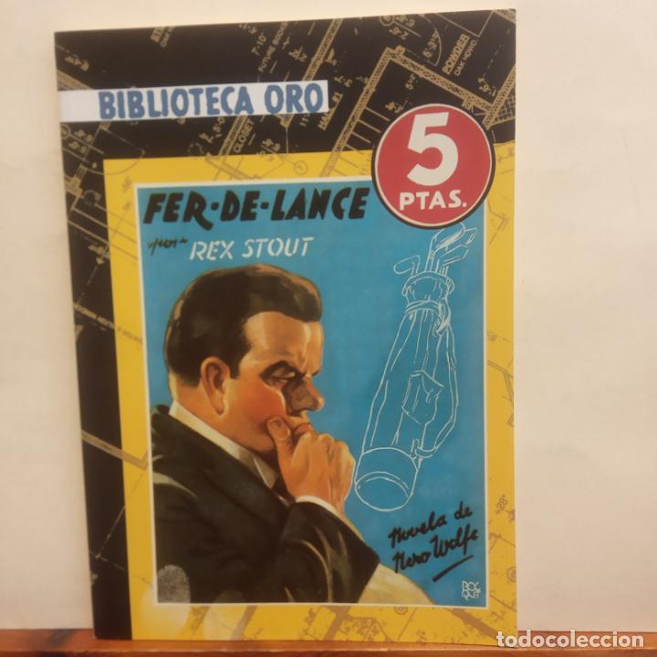 Libros de segunda mano: FER-DE-LANCE. REX STOUT. EDITORIAL MOLINO. - Foto 1
