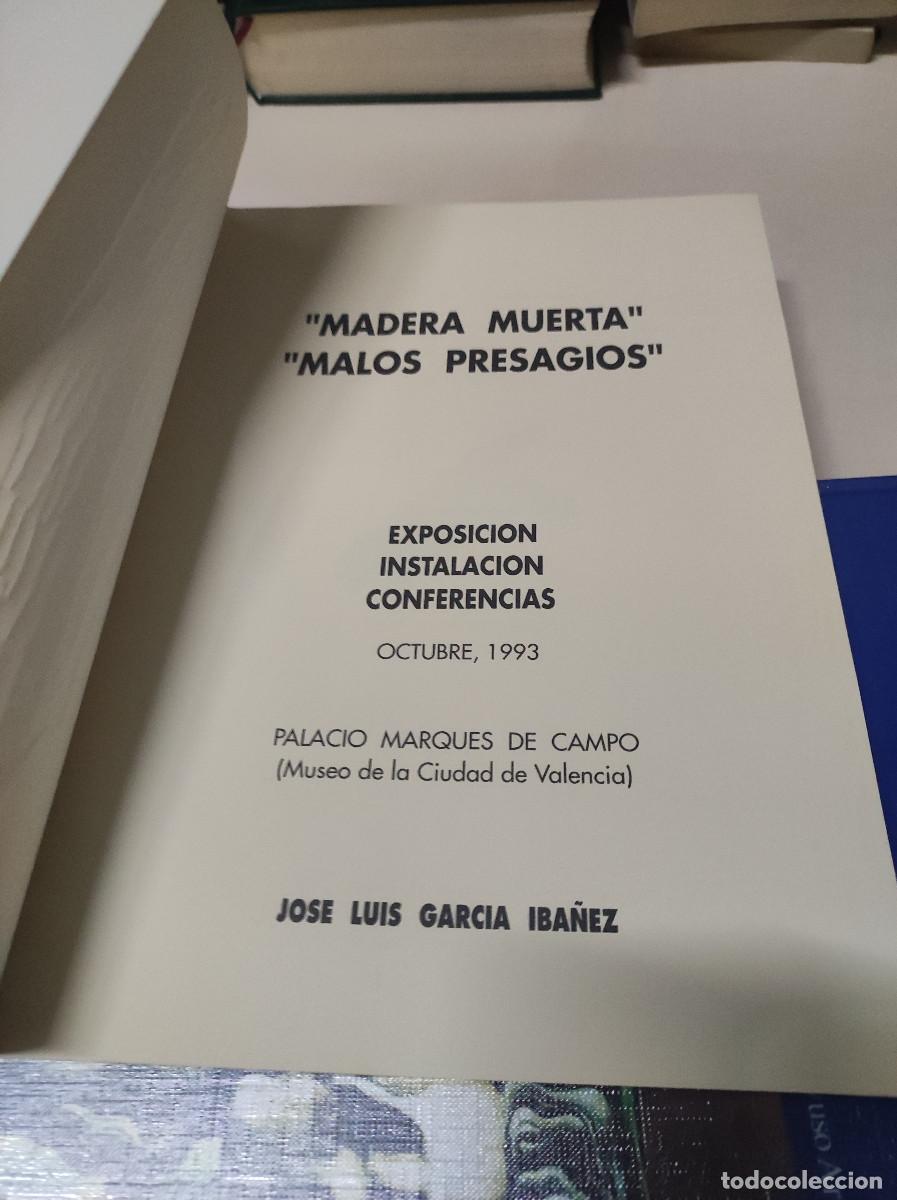 Libri di seconda mano: JOSE LUIS GARCIA IBA&Ntilde;EZ MADERA MUERTA / MALOS PRESAGIO / PALACIO MARQUES DE CAMPO