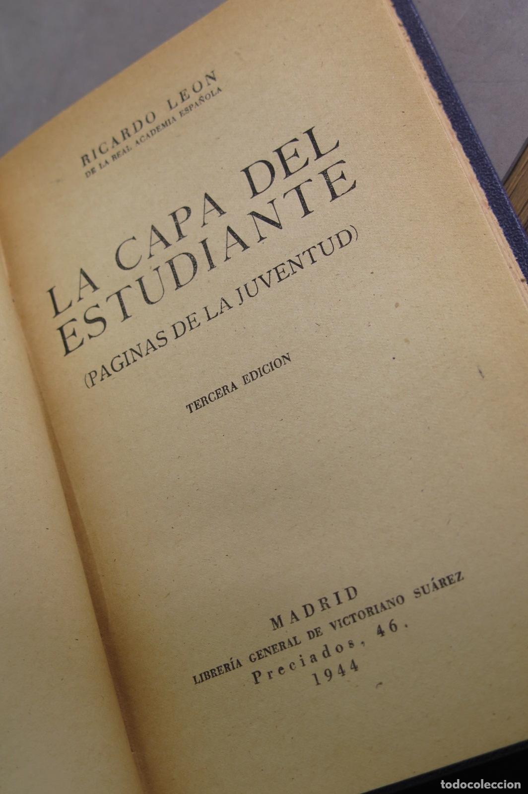 Libros de segunda mano: La capa del estudiante. Le&oacute;n - Foto 2