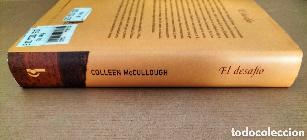 Libros de segunda mano: El desaf&iacute;o. Colleen McCullough. Ediciones B, 2004. Libro - Foto 10