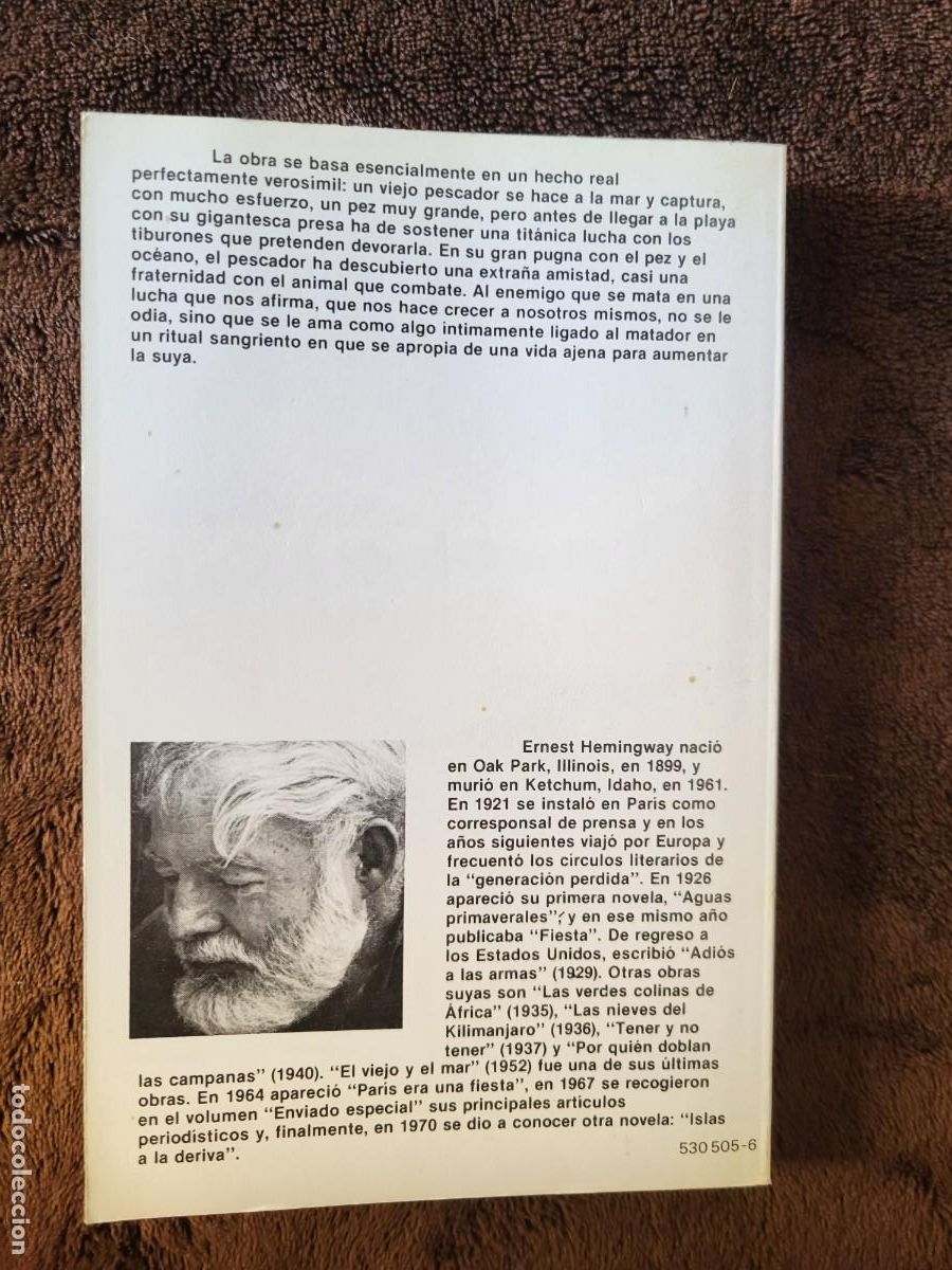 Libros de segunda mano: EL VIEJO Y EL MAR ERNEST HEMINGWAY - Foto 2