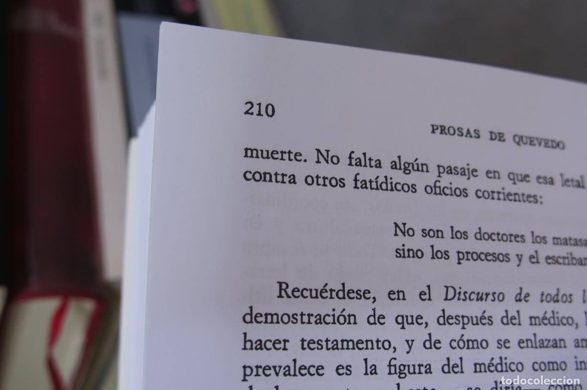 Libros de segunda mano: Prosa de Quevedo. Lida - Foto 2