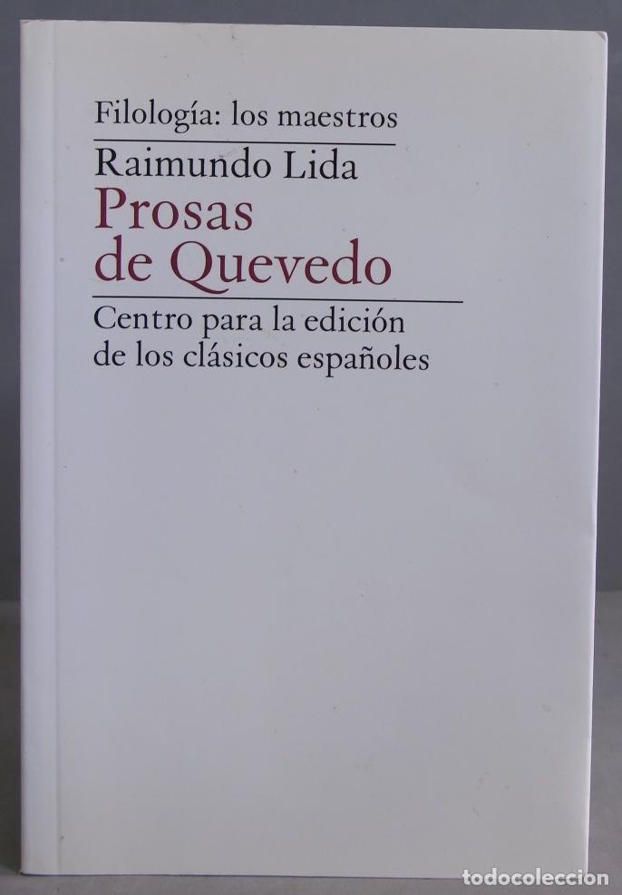Libros de segunda mano: Prosa de Quevedo. Lida - Foto 1