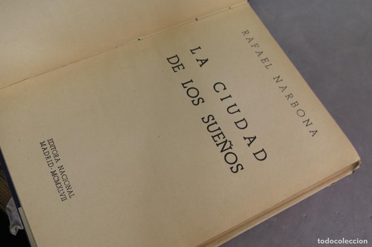 Libros de segunda mano: La ciudad de los sue&ntilde;os. Narbona - Foto 2