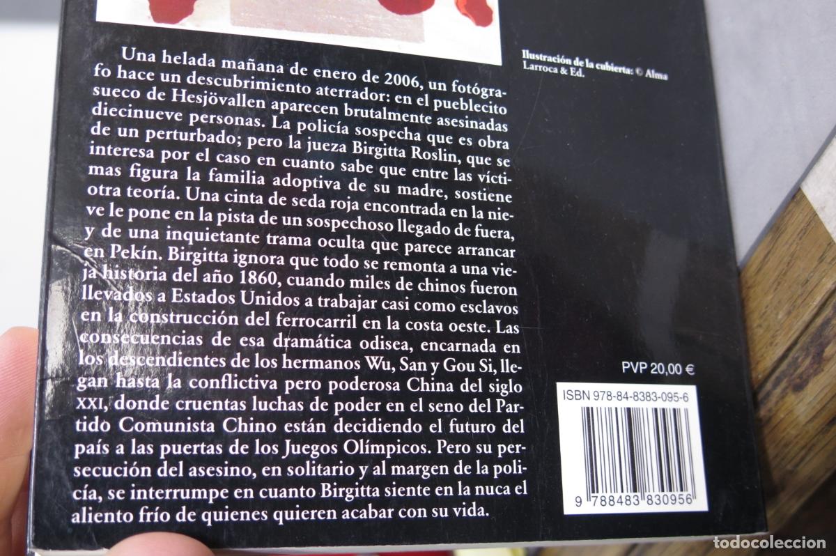 Libros de segunda mano: El Chino. Henning Mankell - Foto 3