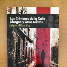 Libros de segunda mano: LOS CRÍMENES DE LA CALLE MORGUE. EDGAR ALLAN POE. COLECCIÓN MISTERIO. PLUTÓN EDICIONES, 2019. LIBRO