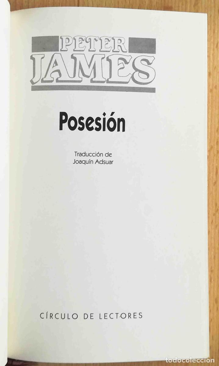 Libros de segunda mano: Posesi&oacute;n (Peter James) C&iacute;rculo de lectores - Foto 1