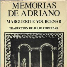 Libros de segunda mano: MEMORIAS DE ADRIANO, MARGUERITE YOURCENAR. Lote 390443289