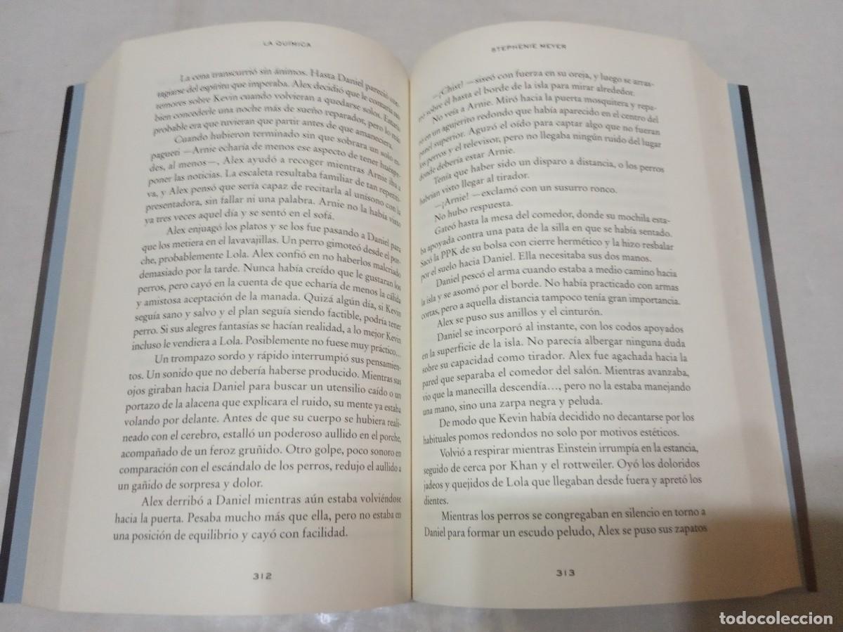 Libros de segunda mano: LA QU&Iacute;MICA - STEPHENIE MEYER. - Foto 3