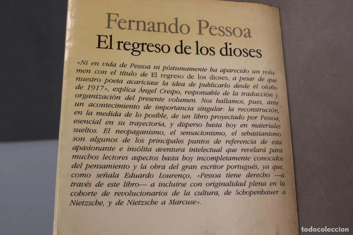 Libros de segunda mano: 1986.- El regreso de los dioses Pessoa - Foto 3