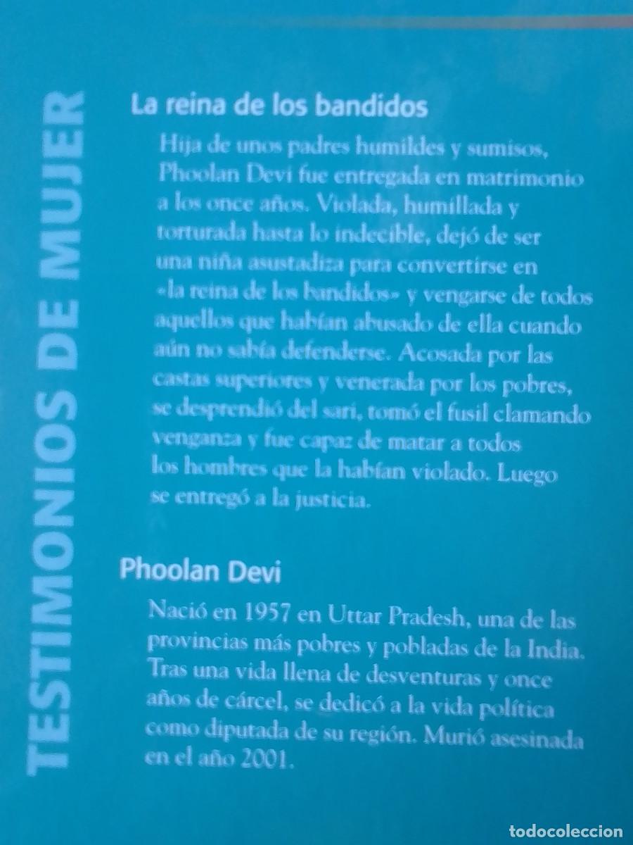 Libros de segunda mano: La reina de los bandidos - Phoolan Devi - Foto 2