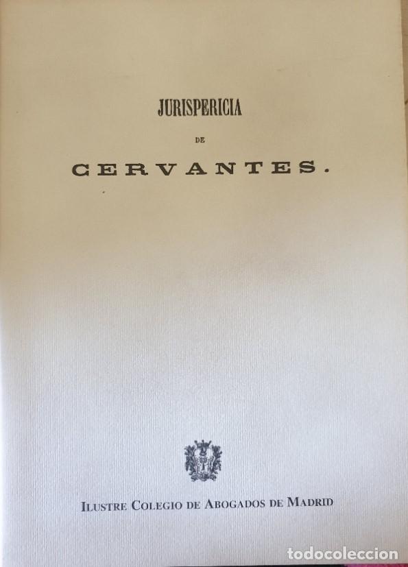 Second hand books: JURISPERICIA DE CERVANTES PASATIEMPO LITERARIO. - MARTIN GAMERO, Don Antonio.