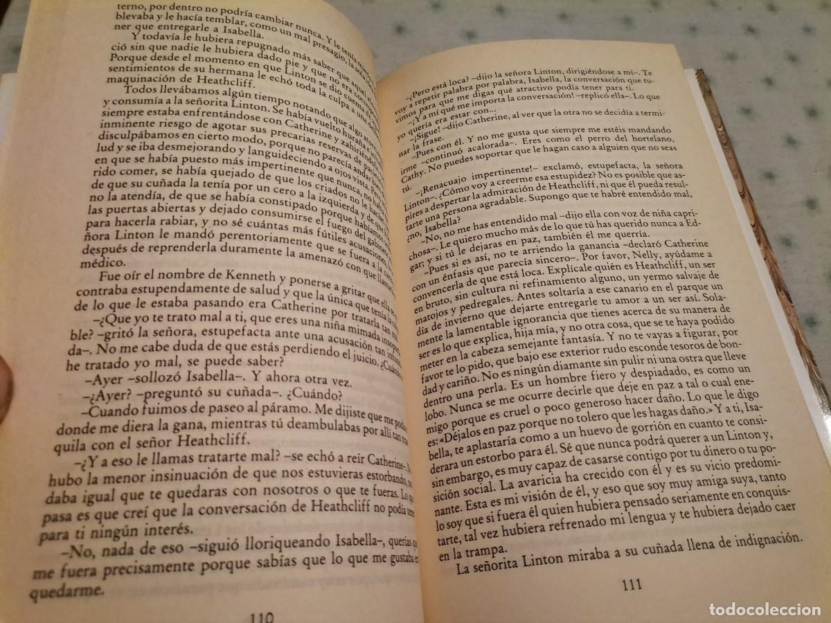 Libros de segunda mano: CUMBRES BORRASCOSAS EMILY BRONTE 1987 IMPECABLE - Foto 3