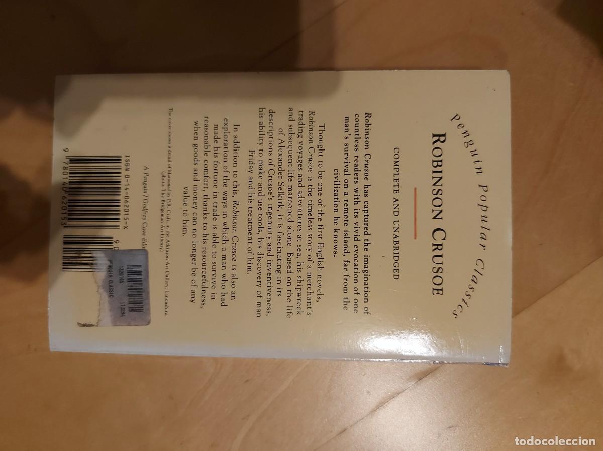 Libros de segunda mano: ROBINSON CRUSOE DANIEL DEFOE - Foto 2