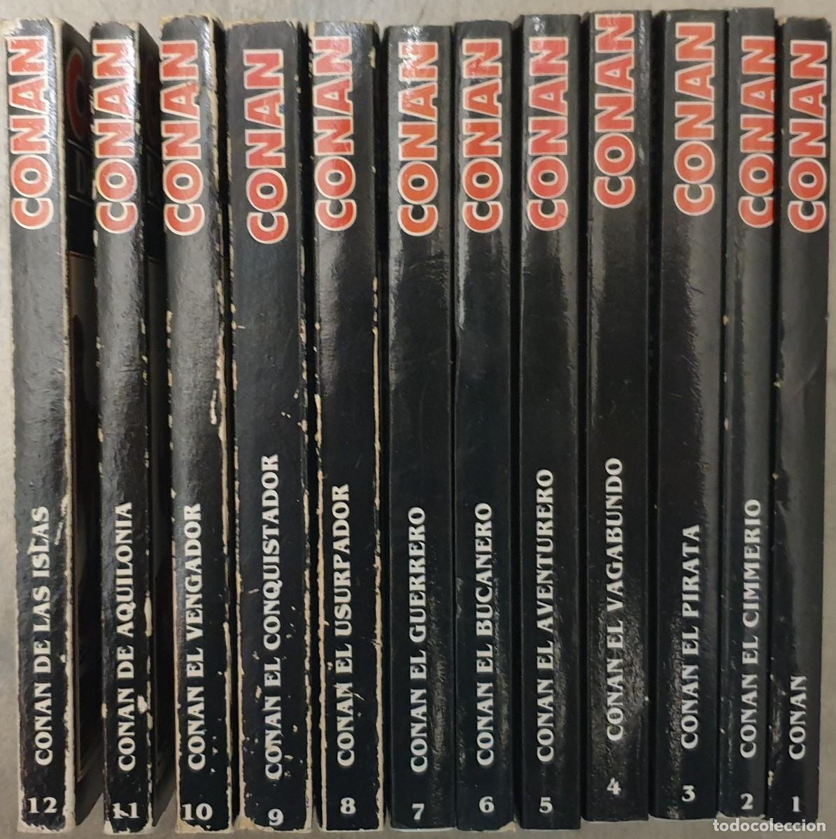 Libros de segunda mano: Conan - 12 novelas ed. Forum (completa) - Robert Howard - Foto 2