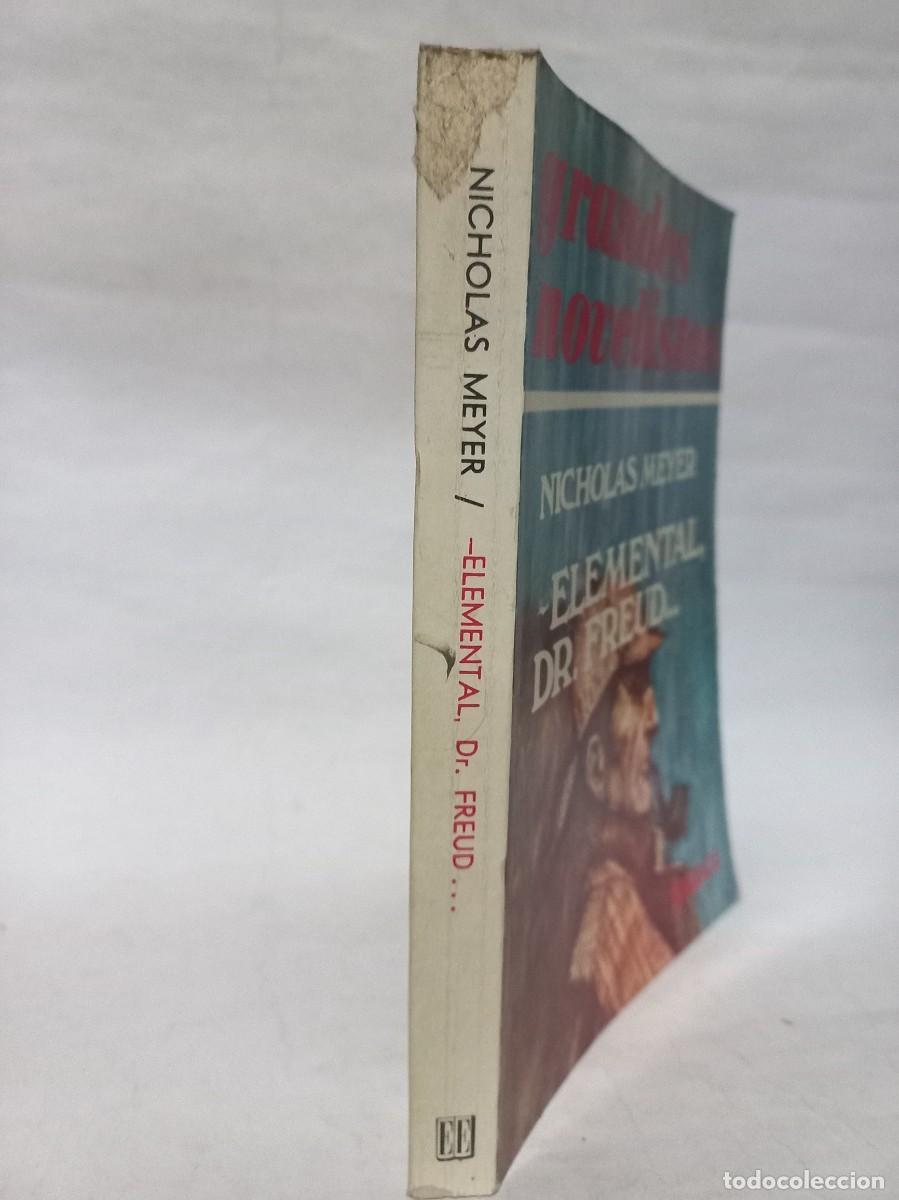 Libros de segunda mano: Nicholas Meyer - Elemental, Dr. Freud - 1975 - Foto 2