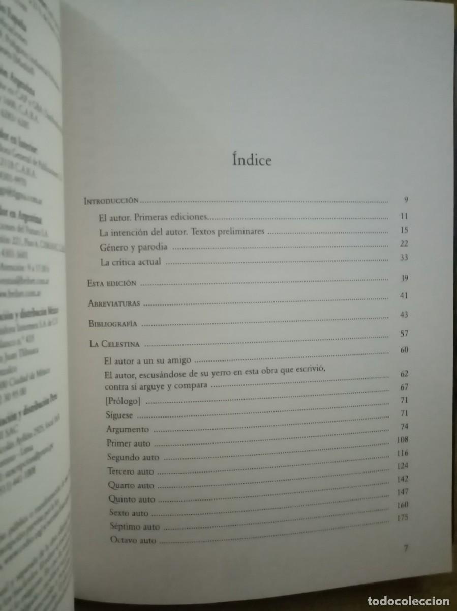 Libros de segunda mano: LA CELESTINA - Foto 6