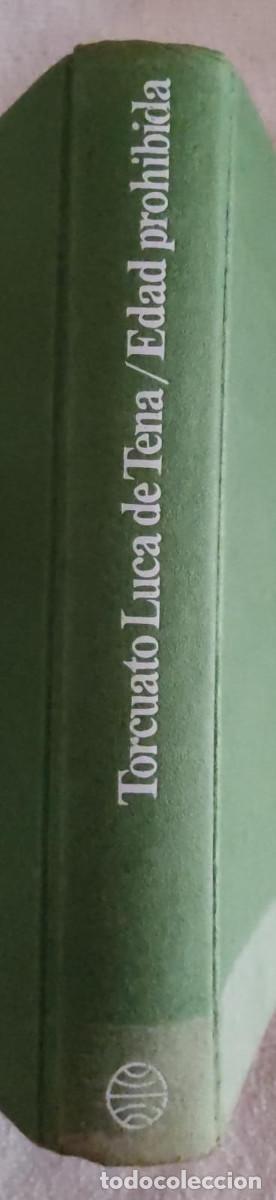 Libros de segunda mano: EDAD PROHIBIDA. - Foto 2