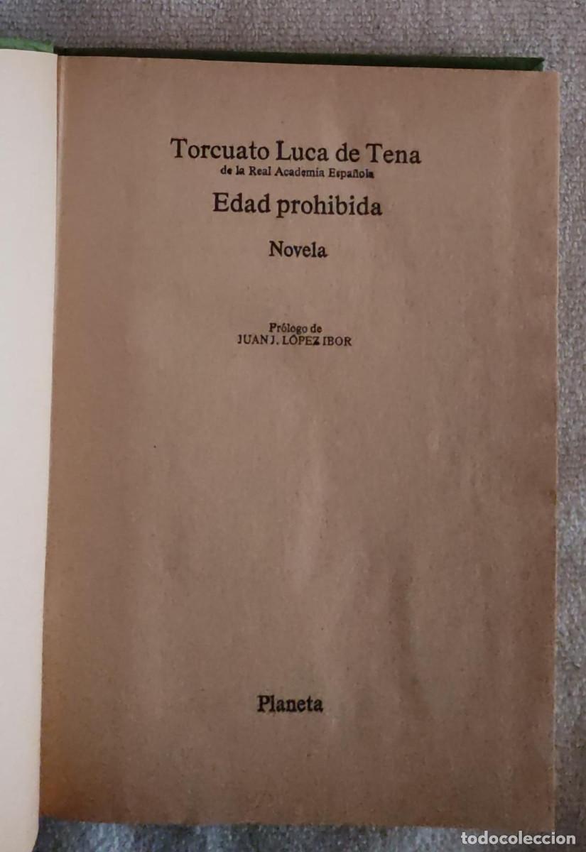 Libros de segunda mano: EDAD PROHIBIDA. - Foto 7