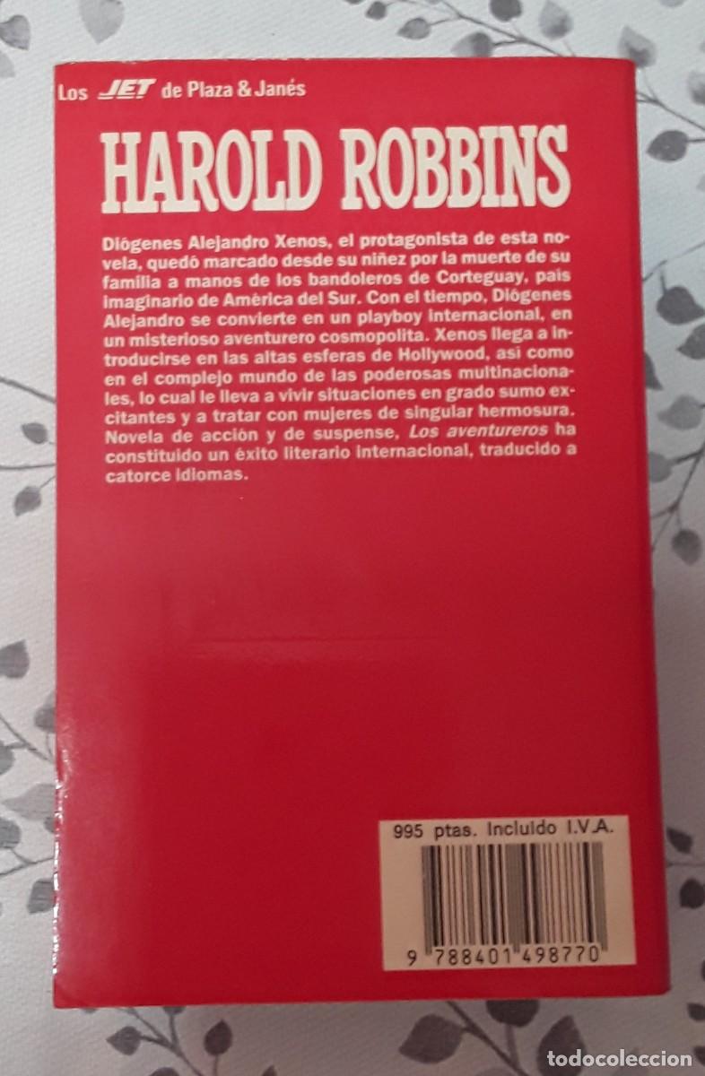 Libros de segunda mano: Los aventureros. Libro. Harold Robbins - Foto 2