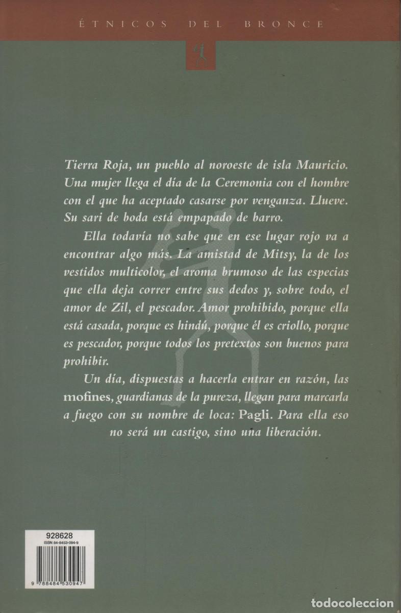 Libros de segunda mano: Pagli. Ananda Devi. Ediciones del Bronce. 1&ordf;Edici&oacute;n. 2002. - Foto 2