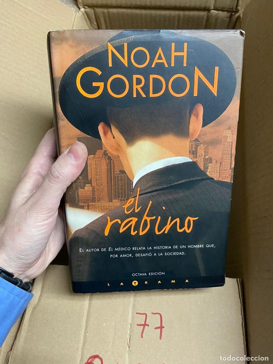 Libros de segunda mano: CAJA77 NOAH GORDON, EL RABINO - Foto 1