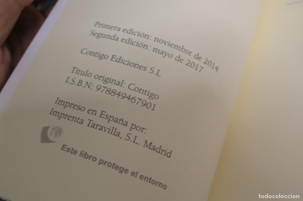 Libros de segunda mano: Contigo. Lourdes P&eacute;rez - Foto 2