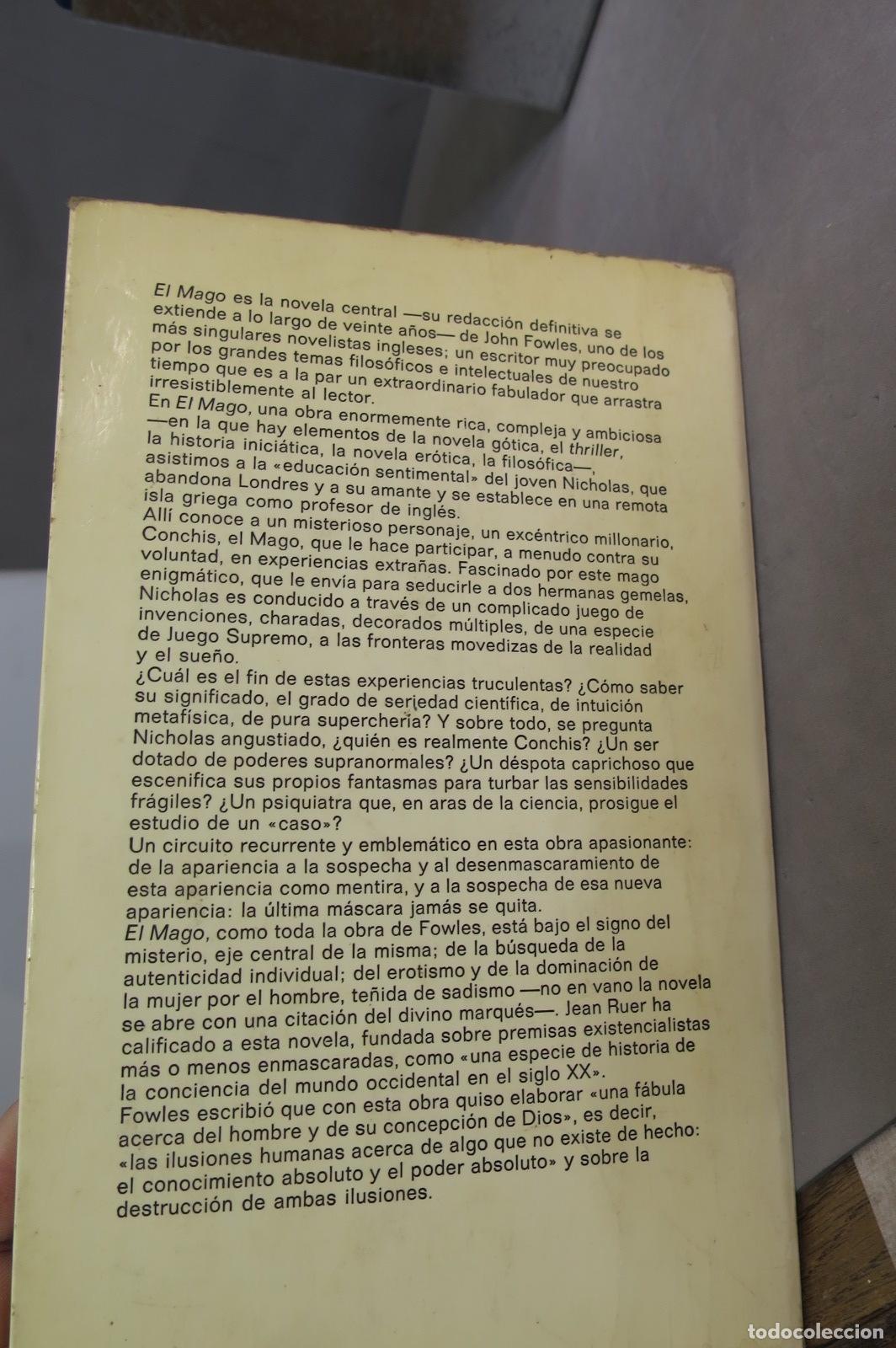 Libros de segunda mano: 1987.- El mago. Fowles - Foto 4