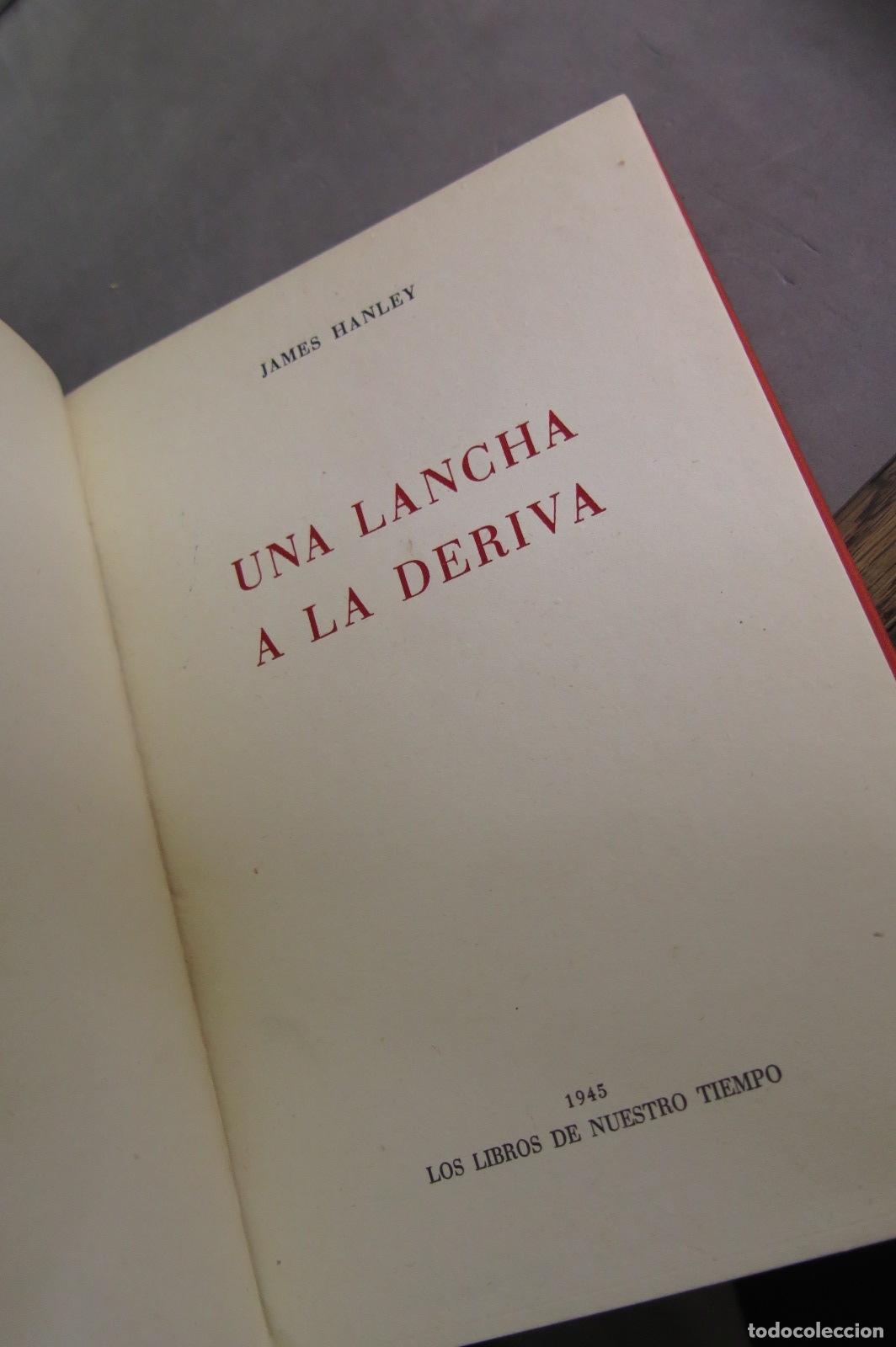 Libros de segunda mano: Una lancha a la deriva. Hanley - Foto 2