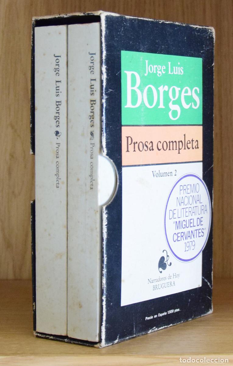 Libros de segunda mano: PROSA COMPLETA - Jorge Luis BORGES - Foto 2