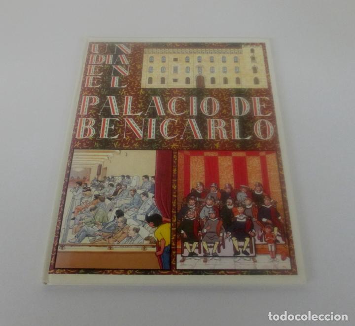 Livres d'occasion: LIBRO UN DIA EN EL PALACIO / PALAU DE BENICARL&Oacute; CORTS VALENCIANES GR&Aacute;FICAS MONTERREINA 1989