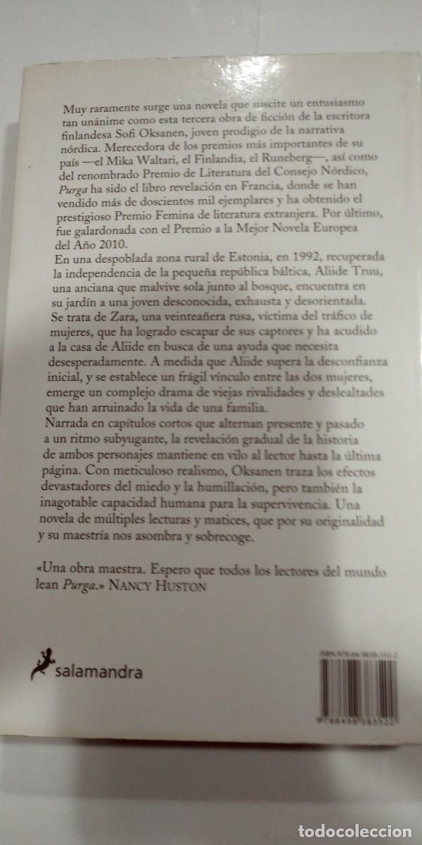 Libros de segunda mano: Purga Sofi Oksanen - Foto 2