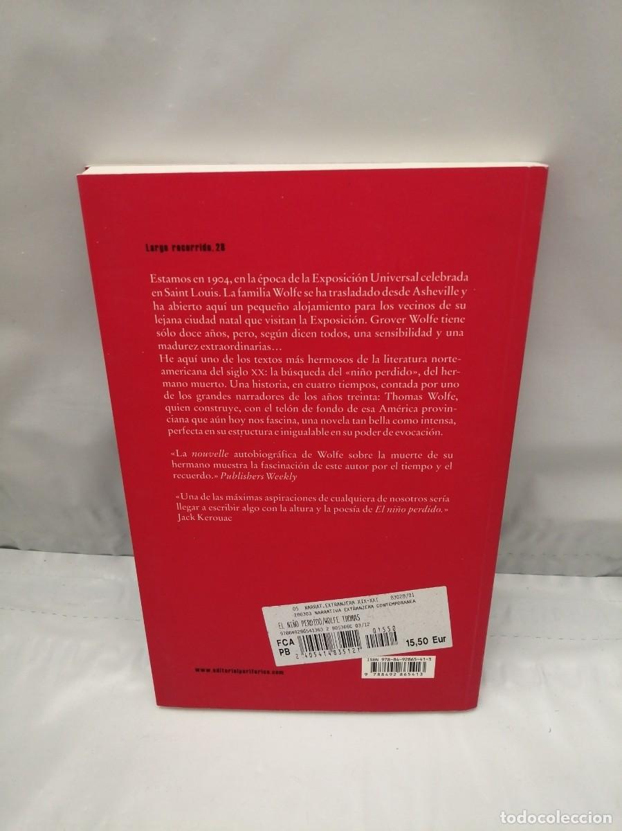 Libros de segunda mano: EL NI&Ntilde;O PERDIDO - Foto 2
