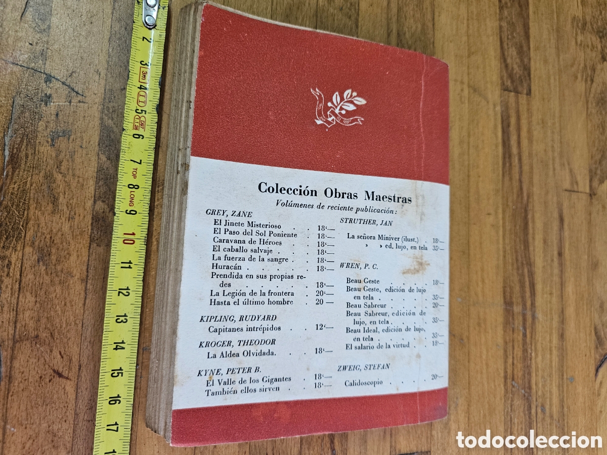 Libros de segunda mano: Libro R&iacute;o perdido, de Zane Grey de 1948 - Foto 2