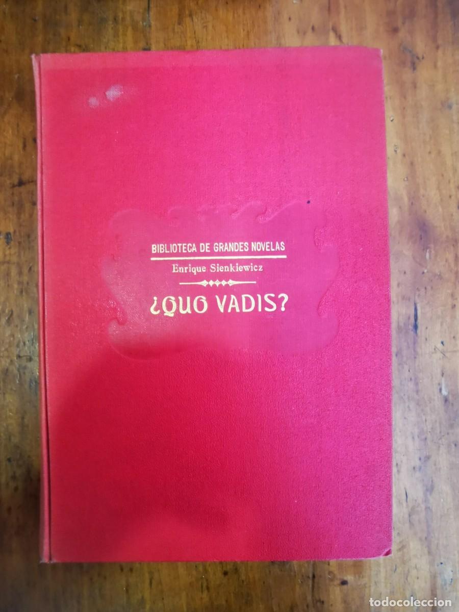 Libros de segunda mano: SIENKIEWICZ, Enrique. &iquest;Quo vadis? - Foto 2