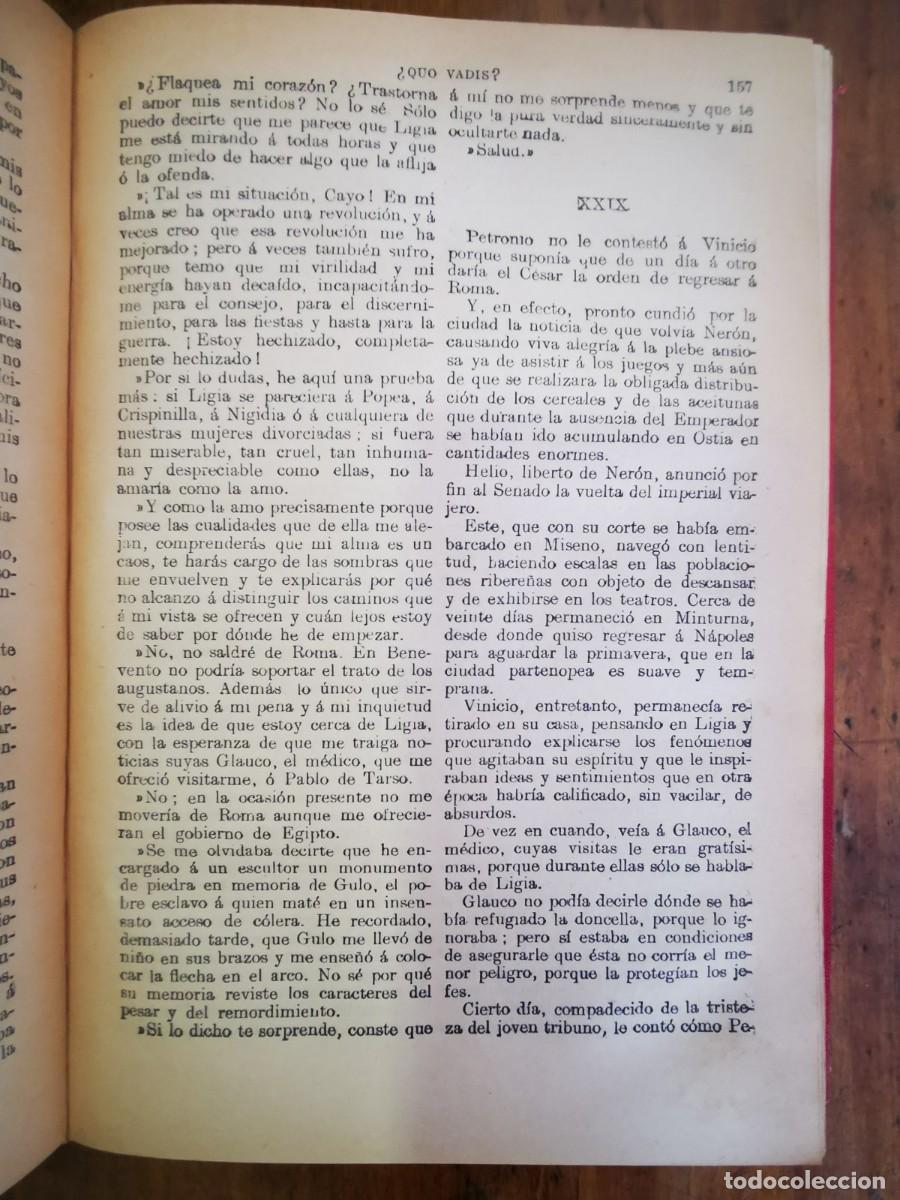 Libros de segunda mano: SIENKIEWICZ, Enrique. &iquest;Quo vadis? - Foto 3
