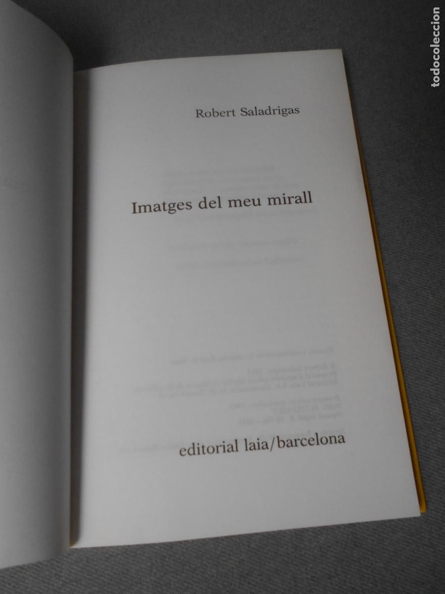 Libros de segunda mano: IMATGES DEL MEU MIRALL - Foto 3