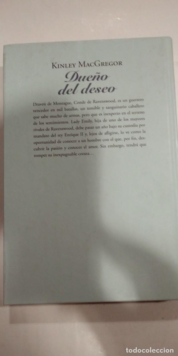 Libros de segunda mano: Due&ntilde;a del deseo Kinley MacGregor - Foto 2