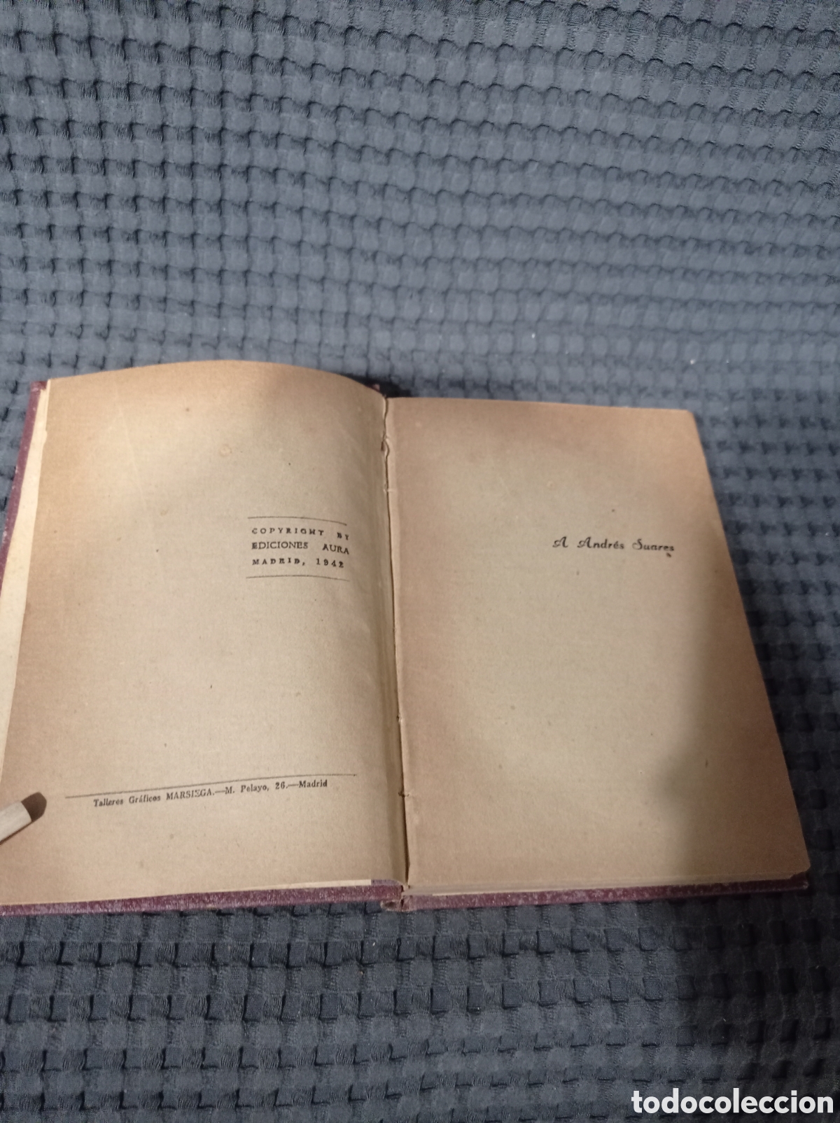 Libros de segunda mano: La Atl&aacute;ntida (Pierre Benoit) A&ntilde;o 1942 - Foto 5