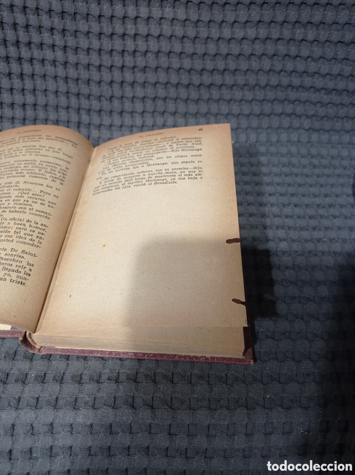 Libros de segunda mano: La Atl&aacute;ntida (Pierre Benoit) A&ntilde;o 1942 - Foto 7