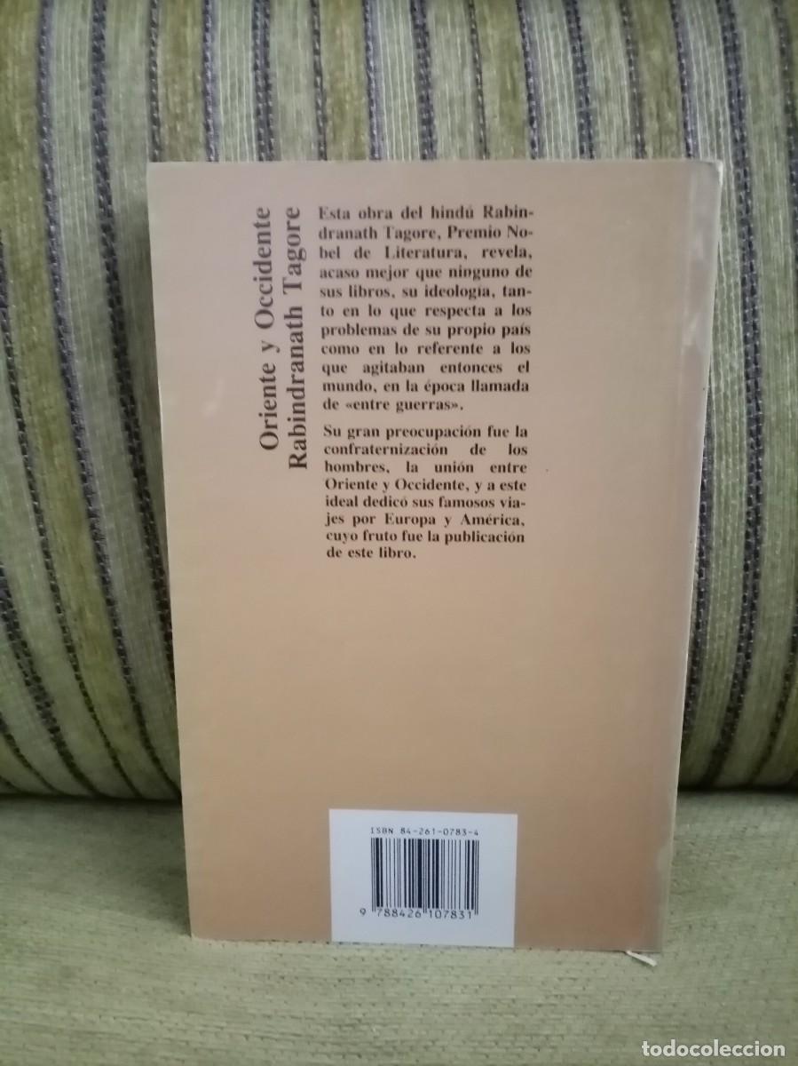 Libros de segunda mano: ORIENTE Y OCCIDENTE Tagore - Foto 3