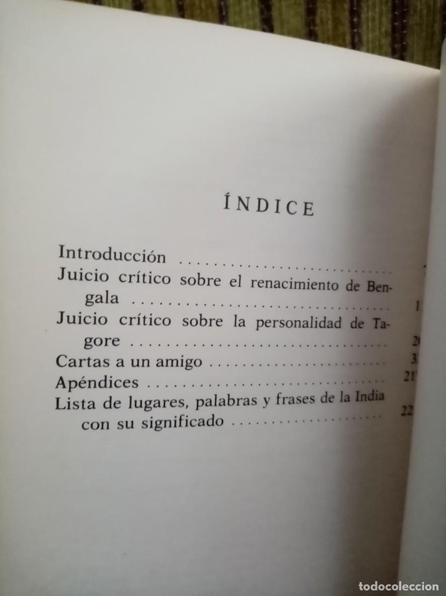 Libros de segunda mano: ORIENTE Y OCCIDENTE Tagore - Foto 9