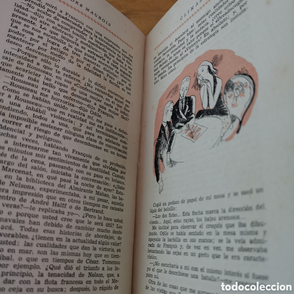Libros de segunda mano: Libro Climas de Andr&eacute; Maurois de 1942 - Foto 5
