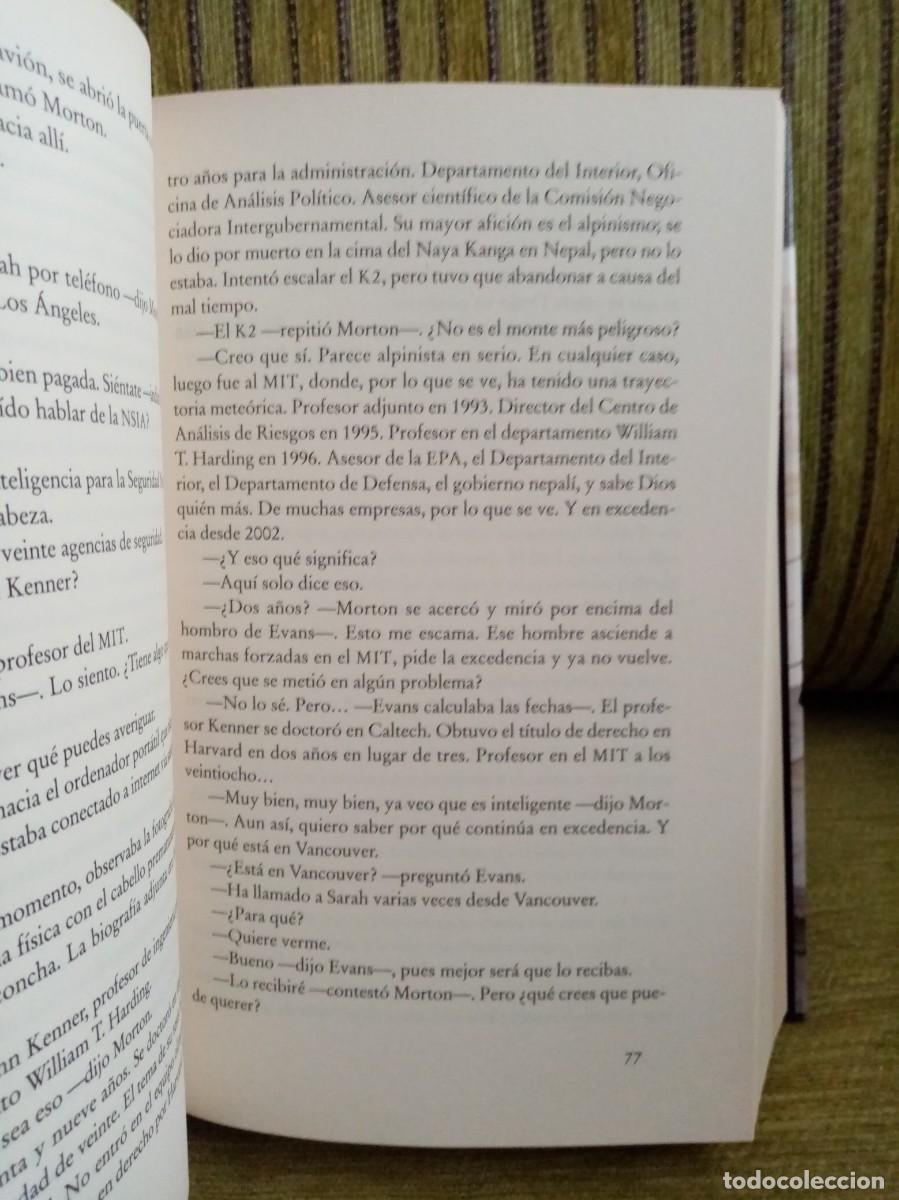 Libros de segunda mano: ESTADO DE MIEDO Michael Crichton - Foto 6