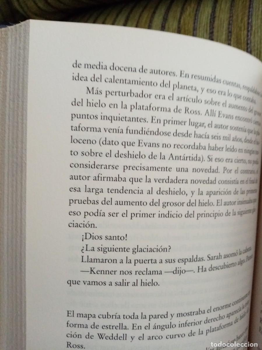 Libros de segunda mano: ESTADO DE MIEDO Michael Crichton - Foto 10